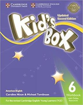 Imagem de KIDS BOX AMERICAN ENGLISH 6 WORKBOOK WITH ONLINE RESOURCES - UPDATED 2ND ED