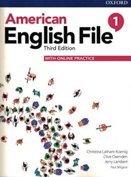 Imagem de AMERICAN ENGLISH FILE 1 - STUDENT BOOK WITH ONLINE PRACTICE - 3RD ED.